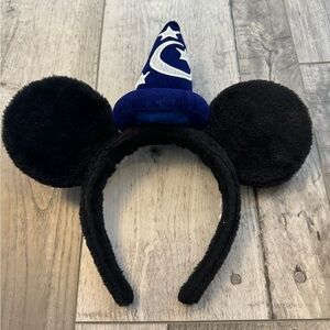 Tokyo Disney Resort Mickey Mouse Headband 2019 Wizard Apprentice Hat Blue No Tag